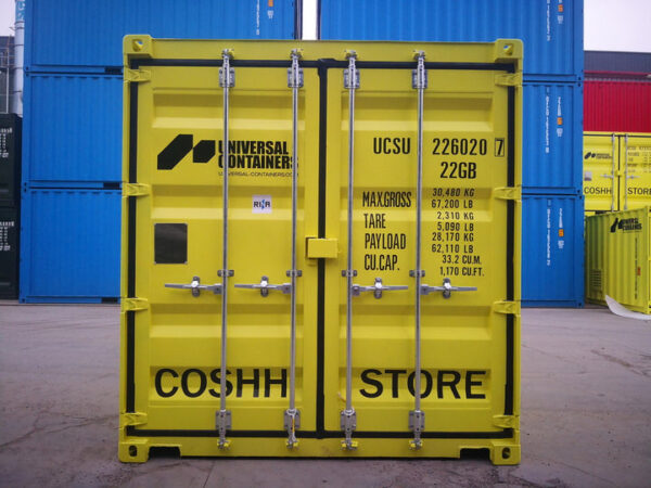 Neuer COSHH 20ft Chemielagercontainer – Bild 4